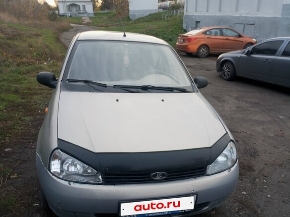 2005 Lada (ВАЗ) Kalina I, бежевый, 95000 рублей