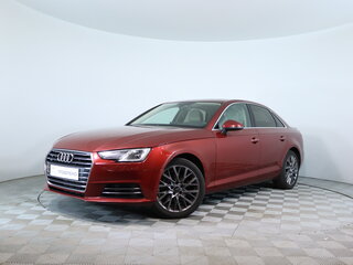2016 Audi A4 V (B9), красный, 1805000 рублей, вид 1