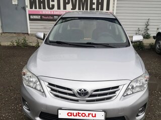 2011 Toyota Corolla X (E140, E150) Рестайлинг, серебристый, 1170000 рублей, вид 2