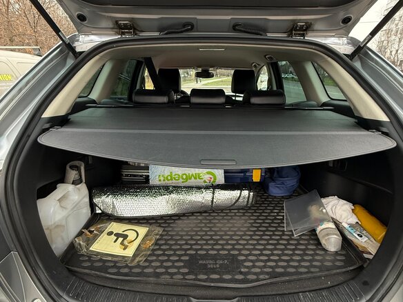 2011 Mazda CX-7 I Рестайлинг, серый - вид 7
