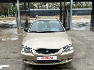 2005 Hyundai Accent ТагАЗ II, бежевый, 450000 рублей, вид 1