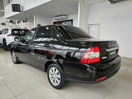 2009 Lada (ВАЗ) Priora I, чёрный, 399000 рублей, вид 5