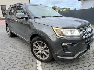 2018 Ford Explorer V Рестайлинг 2, серый, 2200000 рублей, вид 5