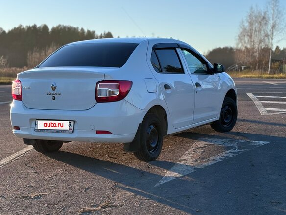 2016 Renault Logan II, белый, 365000 рублей - вид 2