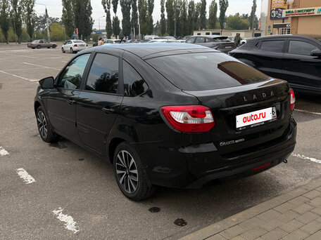 2022 Lada (ВАЗ) Granta I Рестайлинг, чёрный, 830000 рублей, вид 5
