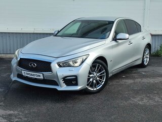 2014 Infiniti Q50 I, серебристый, 1425000 рублей, вид 2