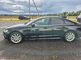 2015 Audi A6 IV (C7) Рестайлинг, чёрный, 1750000 рублей, вид 3