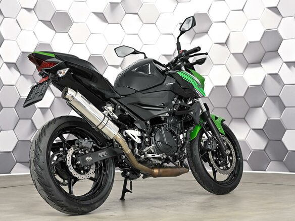 2019 Kawasaki Z 400, чёрный - вид 6