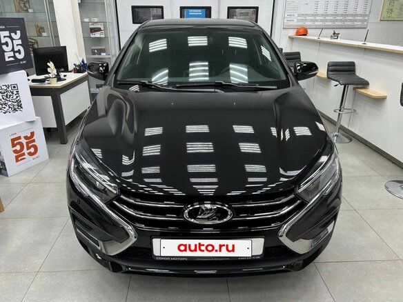 2026 Lada (ВАЗ) Vesta I Рестайлинг (NG), чёрный, 1785000 рублей - вид 1