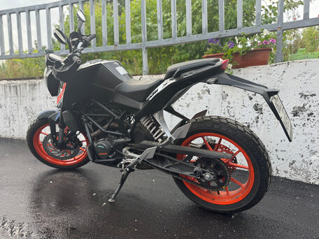 2018 KTM 200 Duke, чёрный, 330000 рублей, вид 5