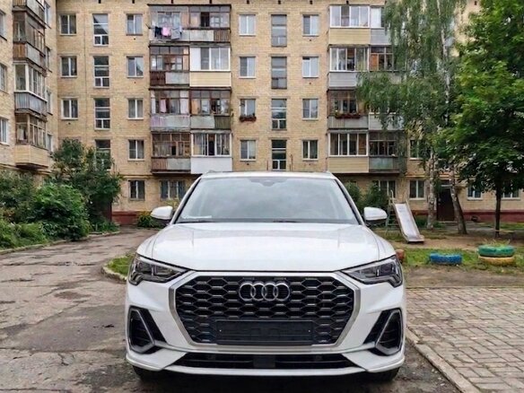 2022 Audi Q3 35 TFSI II (F3), белый - вид 1