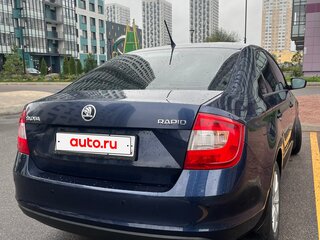 2015 Skoda Rapid I, синий, 900000 рублей, вид 5