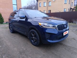 2018 Kia Sorento III Prime Рестайлинг, синий, 1750000 рублей, вид 3