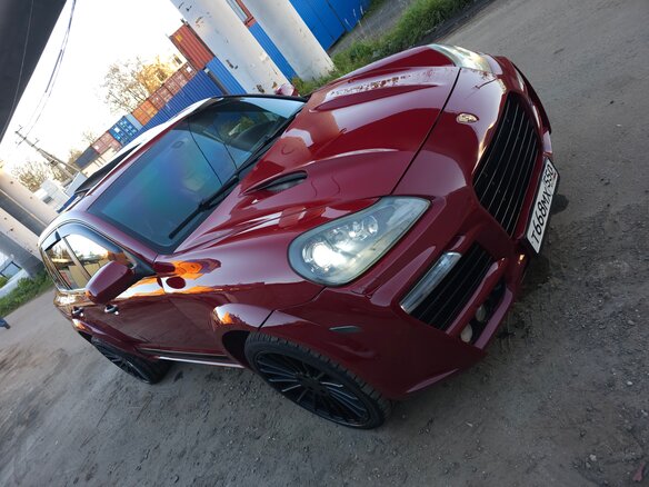 2008 Porsche Cayenne S I Рестайлинг (957), пурпурный, 1460000 рублей - вид 18