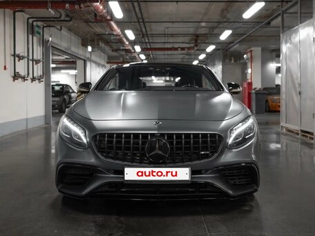 2018 Mercedes-Benz S-Класс AMG 63 AMG III (W222, C217) Рестайлинг, серый, 12999999 рублей, вид 2