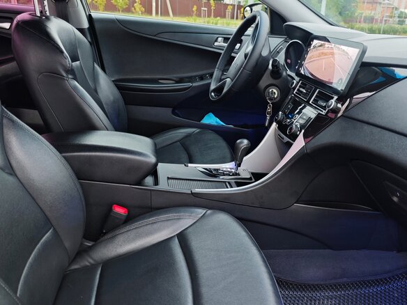 2011 Hyundai Sonata VI (YF), чёрный, 1100000 рублей - вид 15