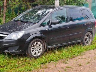 2012 Opel Zafira B Рестайлинг, чёрный, 850000 рублей, вид 1