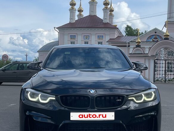 2018 BMW M3 V (F80), чёрный, 4700000 рублей