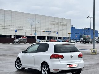 2011 Volkswagen Golf VI, белый, 599000 рублей, вид 3