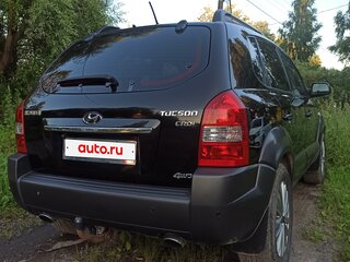 2008 Hyundai Tucson I, чёрный, 720000 рублей, вид 4
