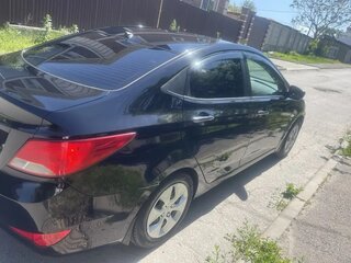 2016 Hyundai Solaris I Рестайлинг, чёрный, 1000050 рублей, вид 4