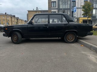 2010 Lada (ВАЗ) 2107, чёрный, 170000 рублей, вид 2