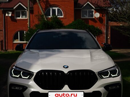 2021 BMW X6 40i III (G06), белый, 9500000 рублей, вид 2