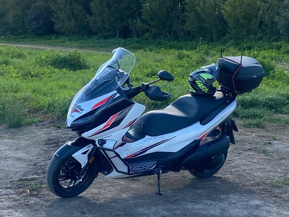2024 Zontes ZT350E, белый - вид 3