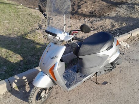2010 Suzuki Lets 5, серебристый, 73000 рублей, вид 1