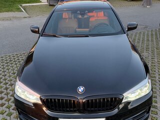 2018 BMW 5 серии 540i xDrive VII (G30/G31/G38), чёрный, 4350000 рублей, вид 5