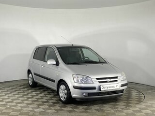 2004 Hyundai Getz I, серебристый, 395000 рублей, вид 3