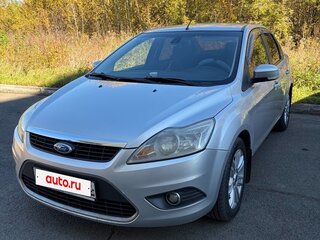 2008 Ford Focus II Рестайлинг, серебристый, 450000 рублей, вид 1