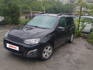 2015 Lada (ВАЗ) Kalina II, чёрный, 350000 рублей, вид 1