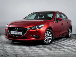 2018 Mazda 3 III (BM) Рестайлинг, красный, 1672600 рублей, вид 1