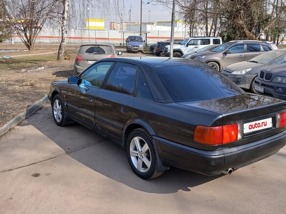1991 Audi 100 IV (C4), чёрный, 199000 рублей - вид 6