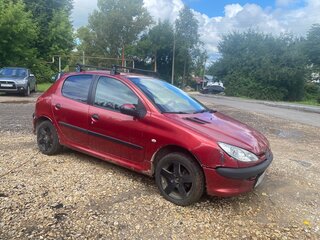 2006 Peugeot 206, красный, 120000 рублей, вид 4