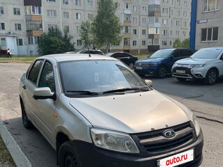2012 Lada (ВАЗ) Granta I, серебристый, 215000 рублей, вид 2