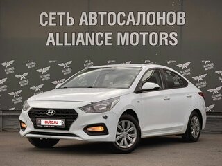 2019 Hyundai Solaris II, белый, 850000 рублей, вид 3