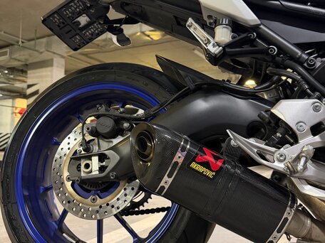 2017 Yamaha MT-09 (FZ-09), синий, 849000 рублей, вид 3