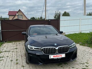 2022 BMW 5 серии 530i xDrive VII (G30/G31/G38) Рестайлинг, синий, 7000000 рублей, вид 2