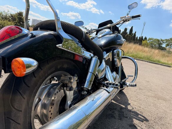 2004 Honda VTX 1300, чёрный, 700000 рублей - вид 10