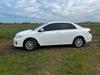 2012 Toyota Corolla X (E140, E150) Рестайлинг, белый, 1120000 рублей, вид 2