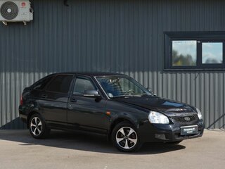 2008 Lada (ВАЗ) Priora I, чёрный, 259888 рублей, вид 3