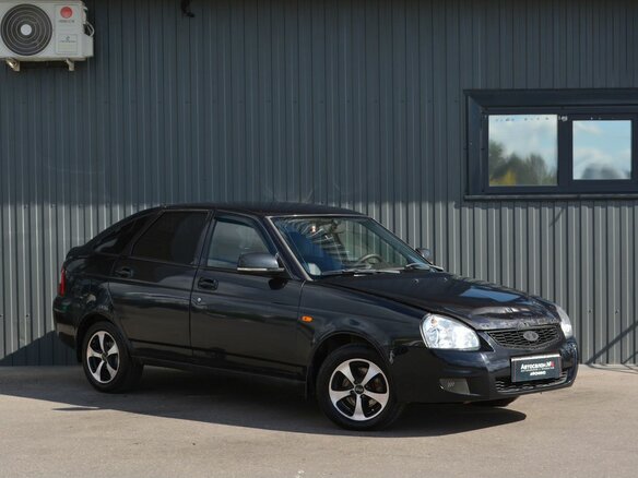 2008 Lada (ВАЗ) Priora I, чёрный, 219888 рублей - вид 2
