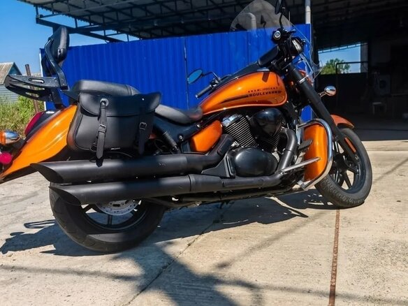 2016 Suzuki Boulevard C90, оранжевый, 1050000 рублей - вид 1