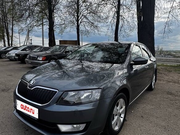 2013 Skoda Octavia III (A7), серый, 1090000 рублей