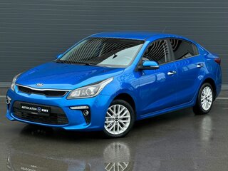 2017 Kia Rio IV, синий, 1175000 рублей, вид 1