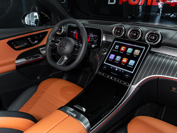 2026 Mercedes-Benz GLC Coupe 300 II (C254), серый - вид 16