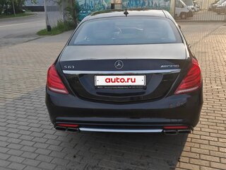 2014 Mercedes-Benz S-Класс AMG 63 AMG Long III (W222, C217), чёрный, 4500000 рублей, вид 4