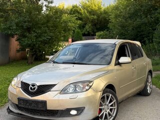 2007 Mazda 3 I (BK) Рестайлинг, золотистый, 600000 рублей, вид 1